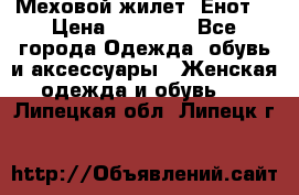 Меховой жилет. Енот. › Цена ­ 10 000 - Все города Одежда, обувь и аксессуары » Женская одежда и обувь   . Липецкая обл.,Липецк г.